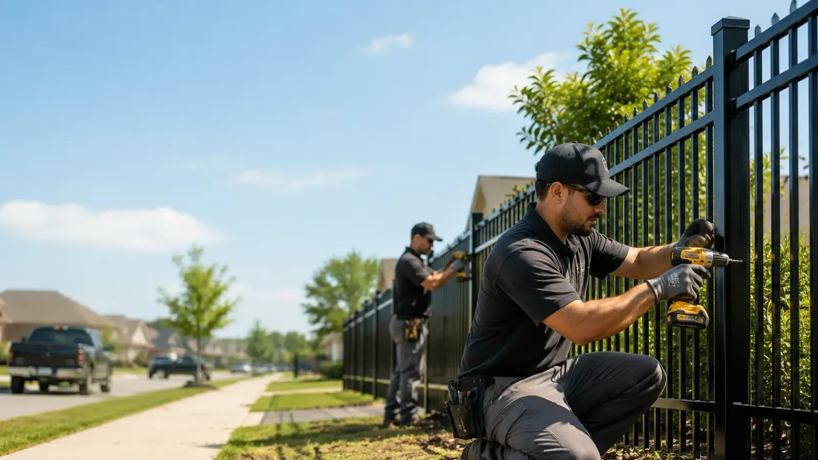 Metal Fence Installation in Biscoe, NC